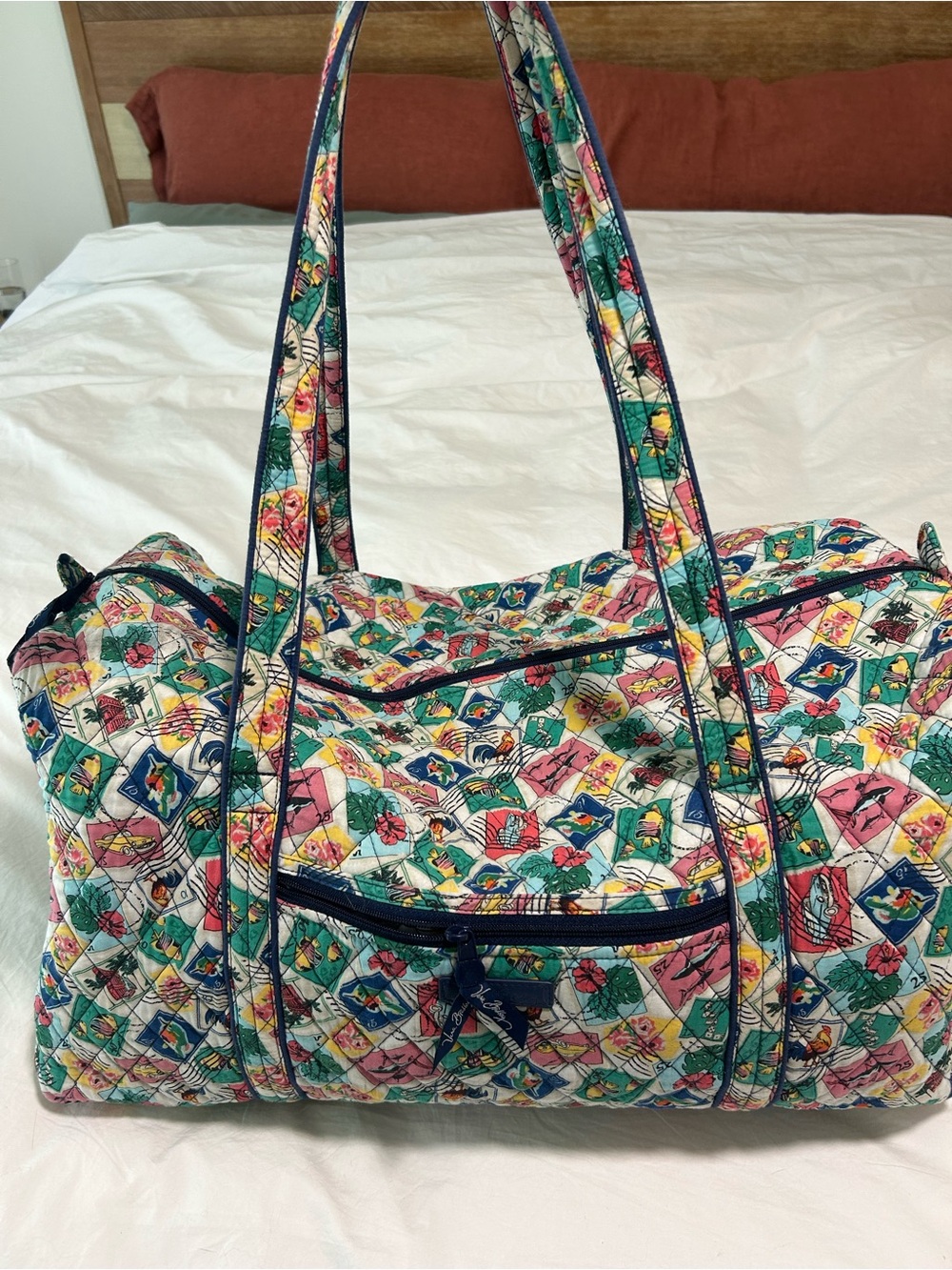 Vera Bradley large duffle bag